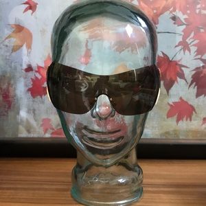 New Swarovski Brown / Gold sunglasses. Big frames